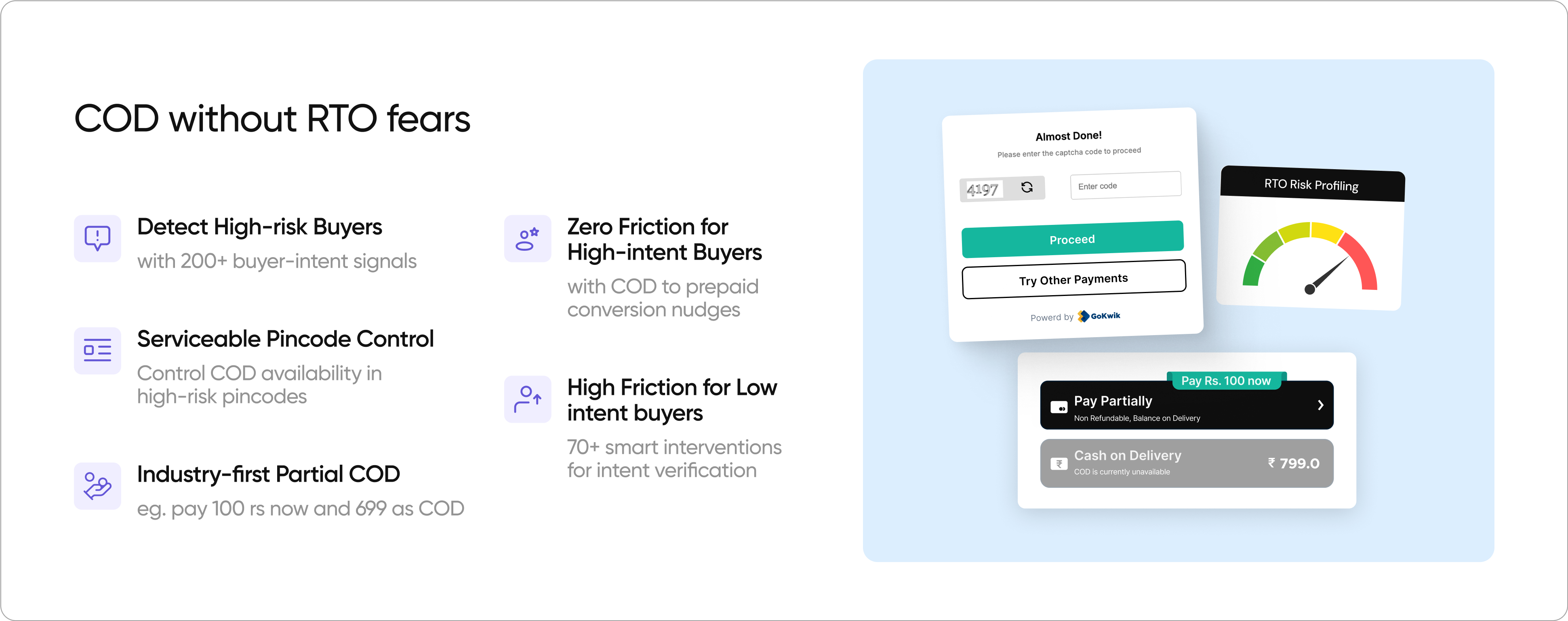 Go Kwik GoKwik - Boost Conversions. Reduce RTOs. Unlock 10X Growth