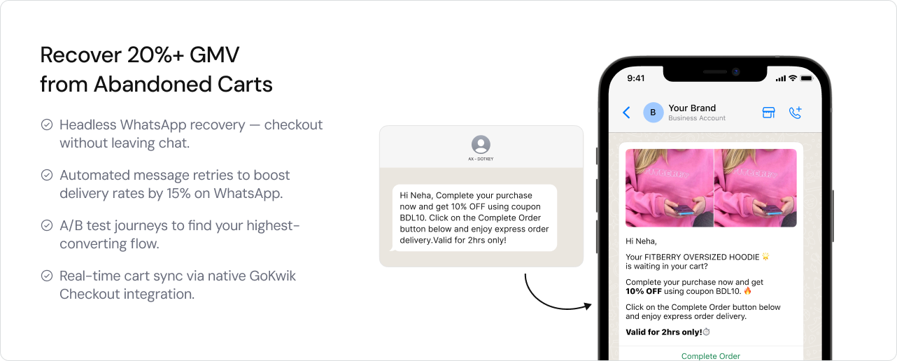 Go Kwik GoKwik - Boost Conversions. Reduce RTOs. Unlock 10X Growth